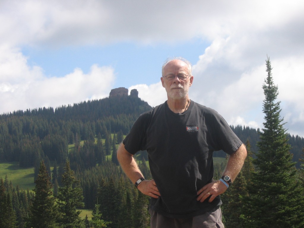 Donald L. Vasicek on Rabbit Ears Pass in Colorado
